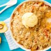 peach cobbler