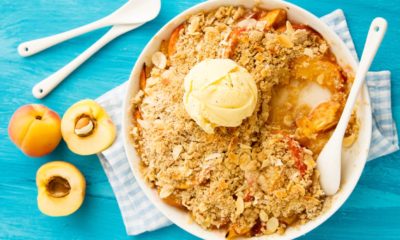 peach cobbler