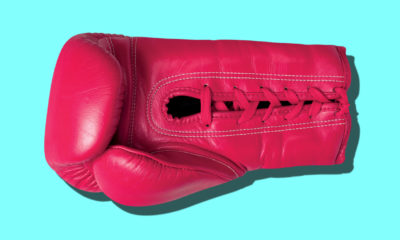 red boxing glove