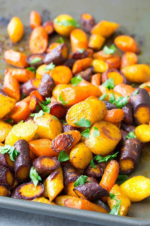 Simple Roasted Carrots