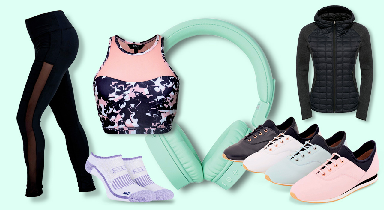gym clothing and accessories