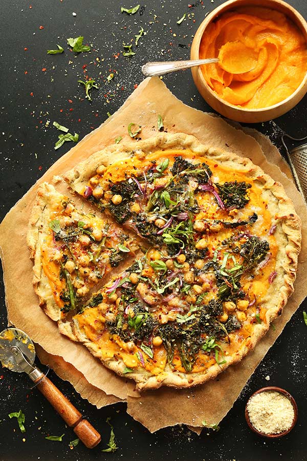 Butternut Squash Veggie Pizza