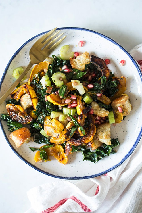 Make-ahead Thanksgiving Panzanella