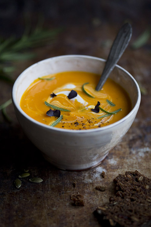 Roasted Butternut & Coconut Soup