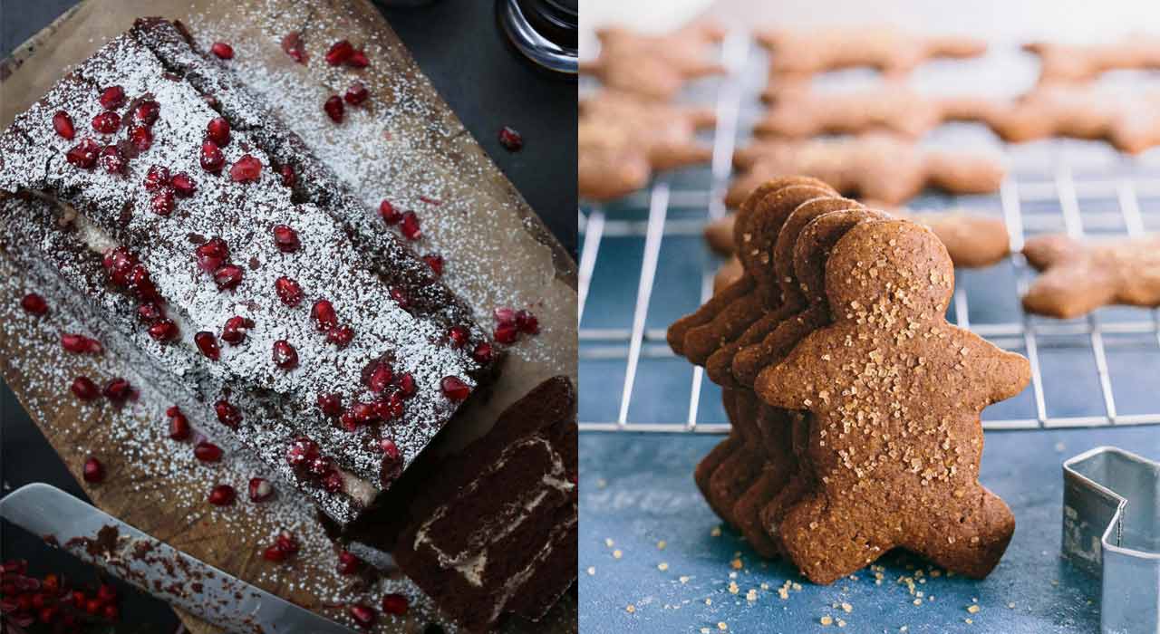 gingerbread men and a cake