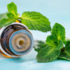 herbs and a medicine bottle